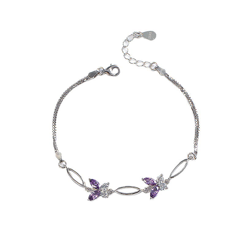 Butterfly Bracelet S925 Sterling Silver D003