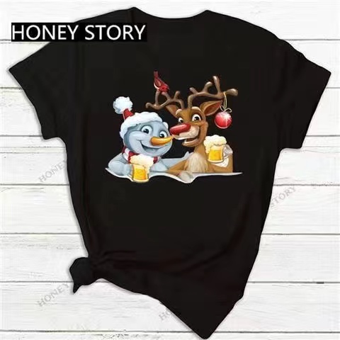 Creative Christmas T-Shirts For Men And Women