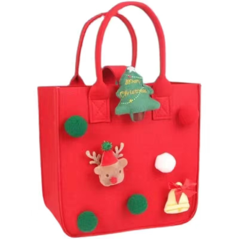 Christmas Gift Bag Candy Bag Red